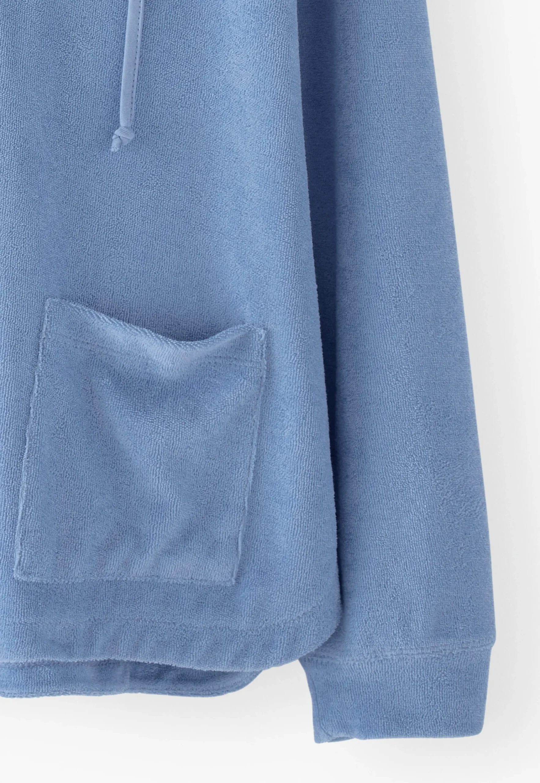 Towelling Hooded Sweatshirt*Wrap London Online