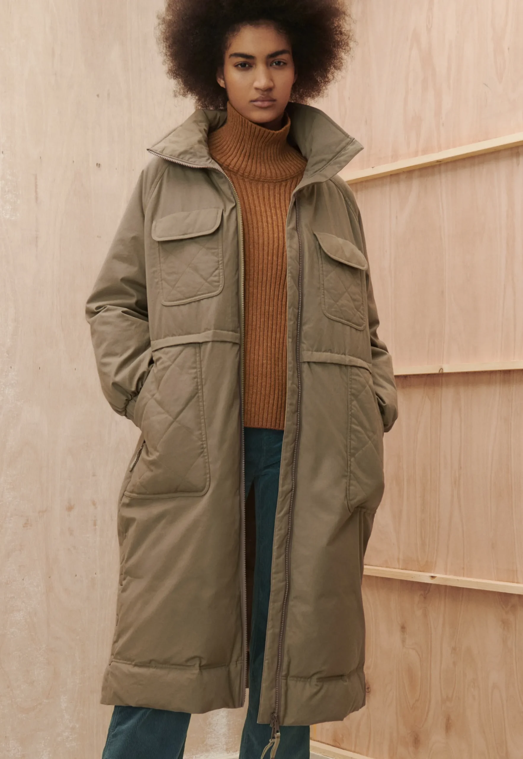 Trapeze Coat*Wrap London New