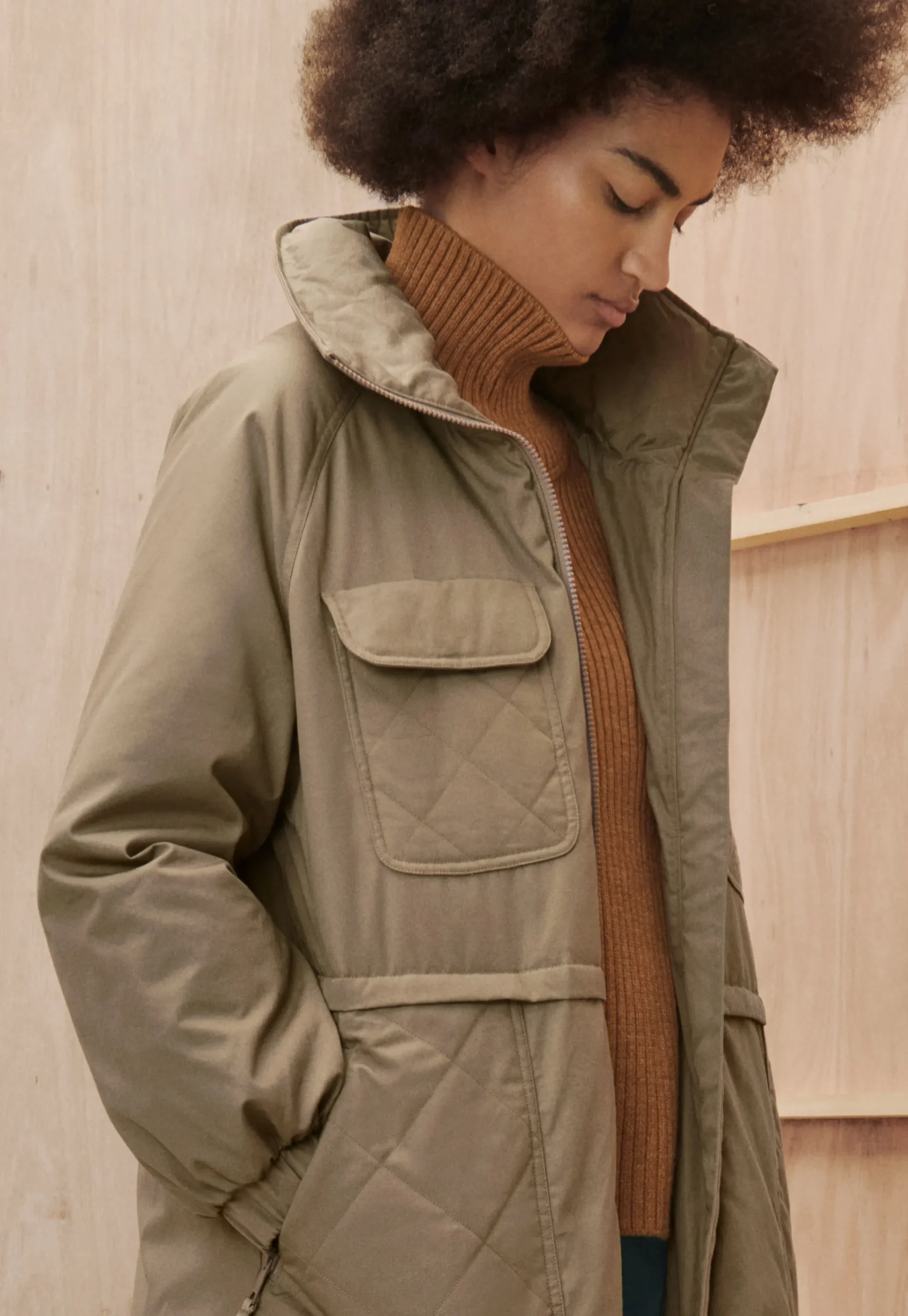 Trapeze Coat*Wrap London New