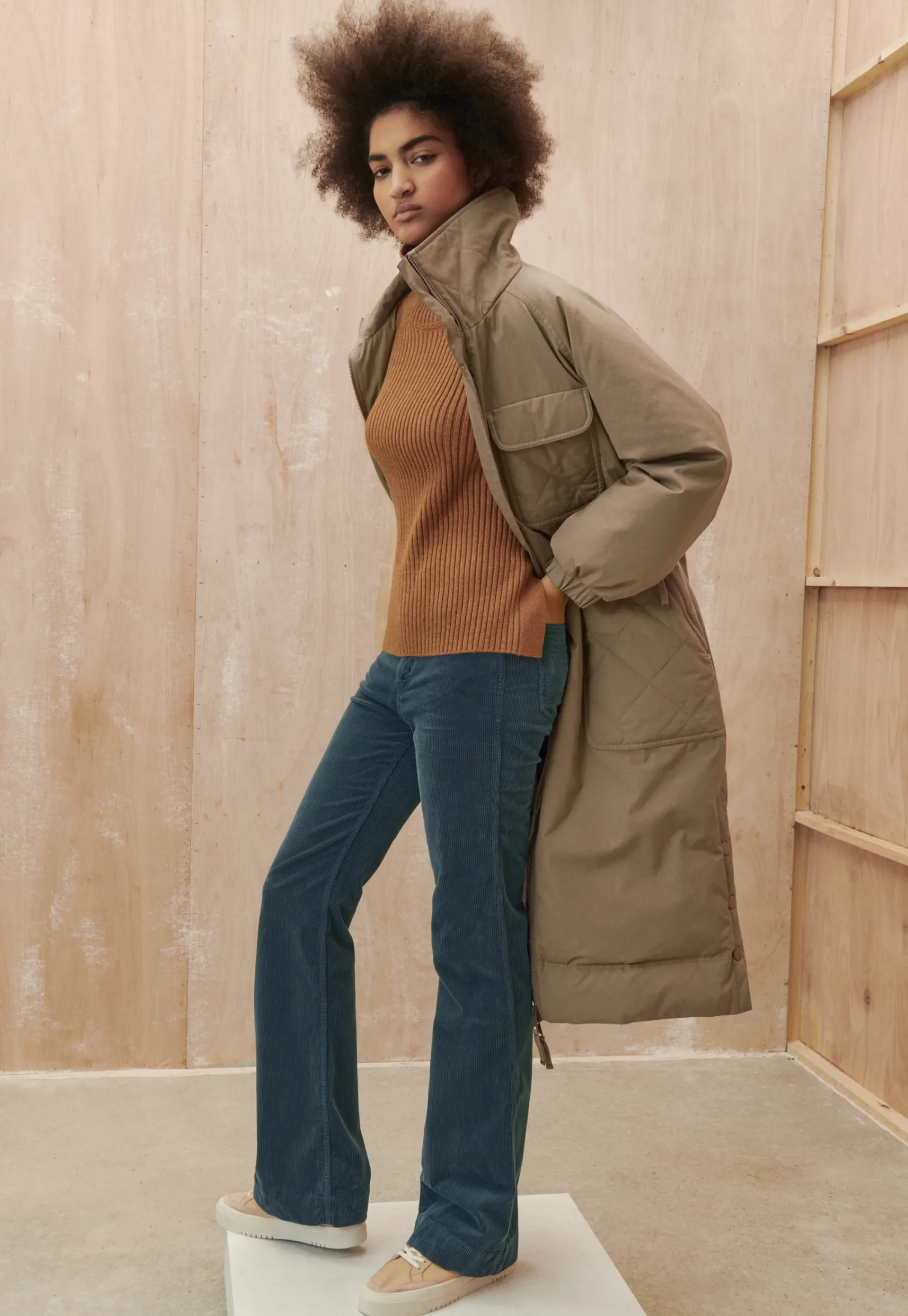 Trapeze Coat*Wrap London New