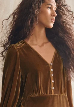 Velvet Dress*Wrap London Clearance
