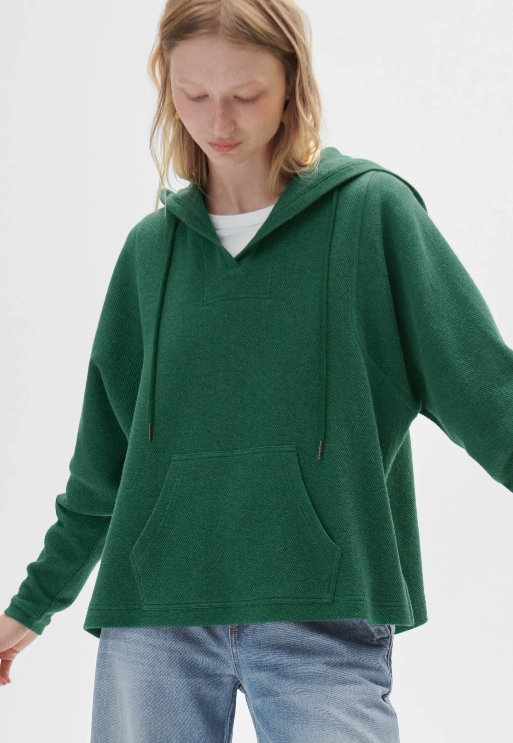 V-Neck Hoodie*Wrap London Online