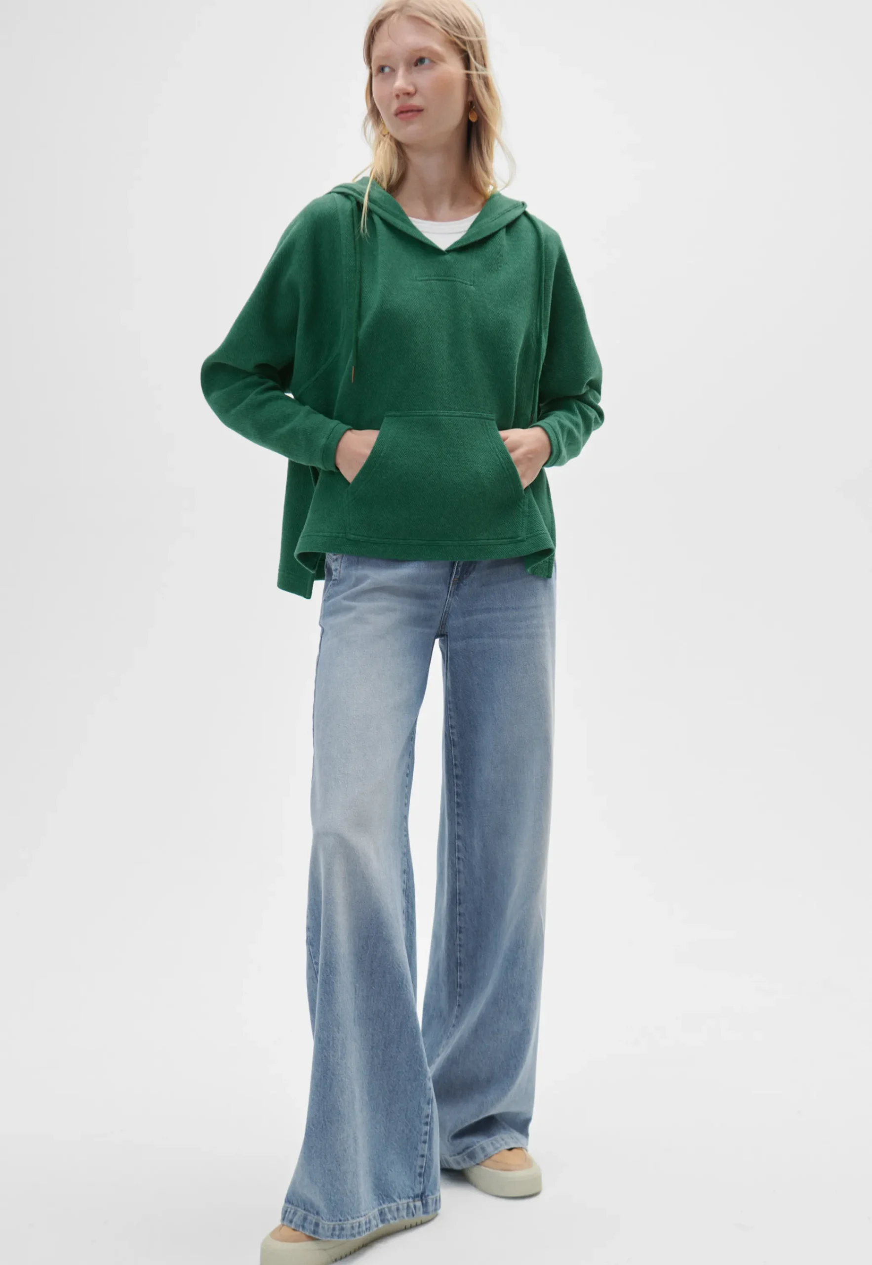 V-Neck Hoodie*Wrap London Online