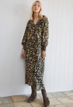 V-Neck Printed Dress*Wrap London Outlet