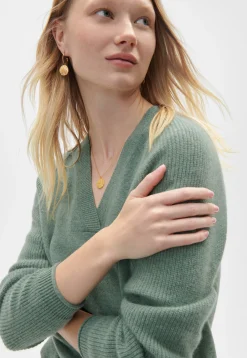 V-Neck Sweater*Wrap London Discount