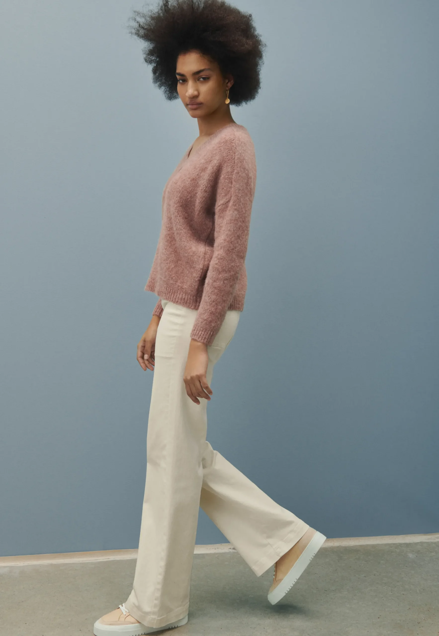 V-Neck Sweater*Wrap London Discount