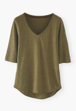 V-Neck T-Shirt*Wrap London Best Sale