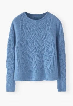 Wave-Stitch Sweater*Wrap London New