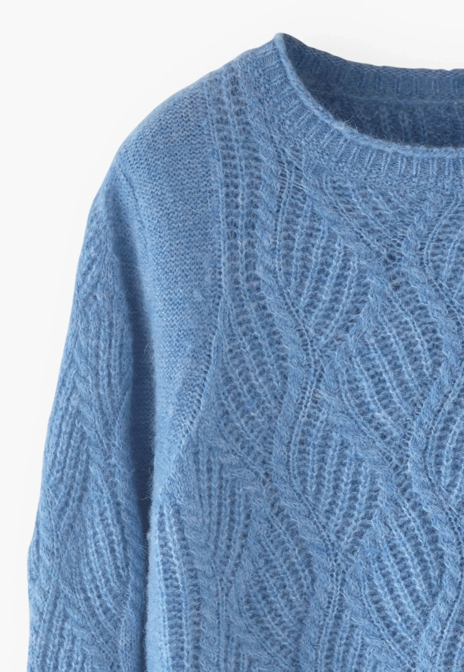 Wave-Stitch Sweater*Wrap London New
