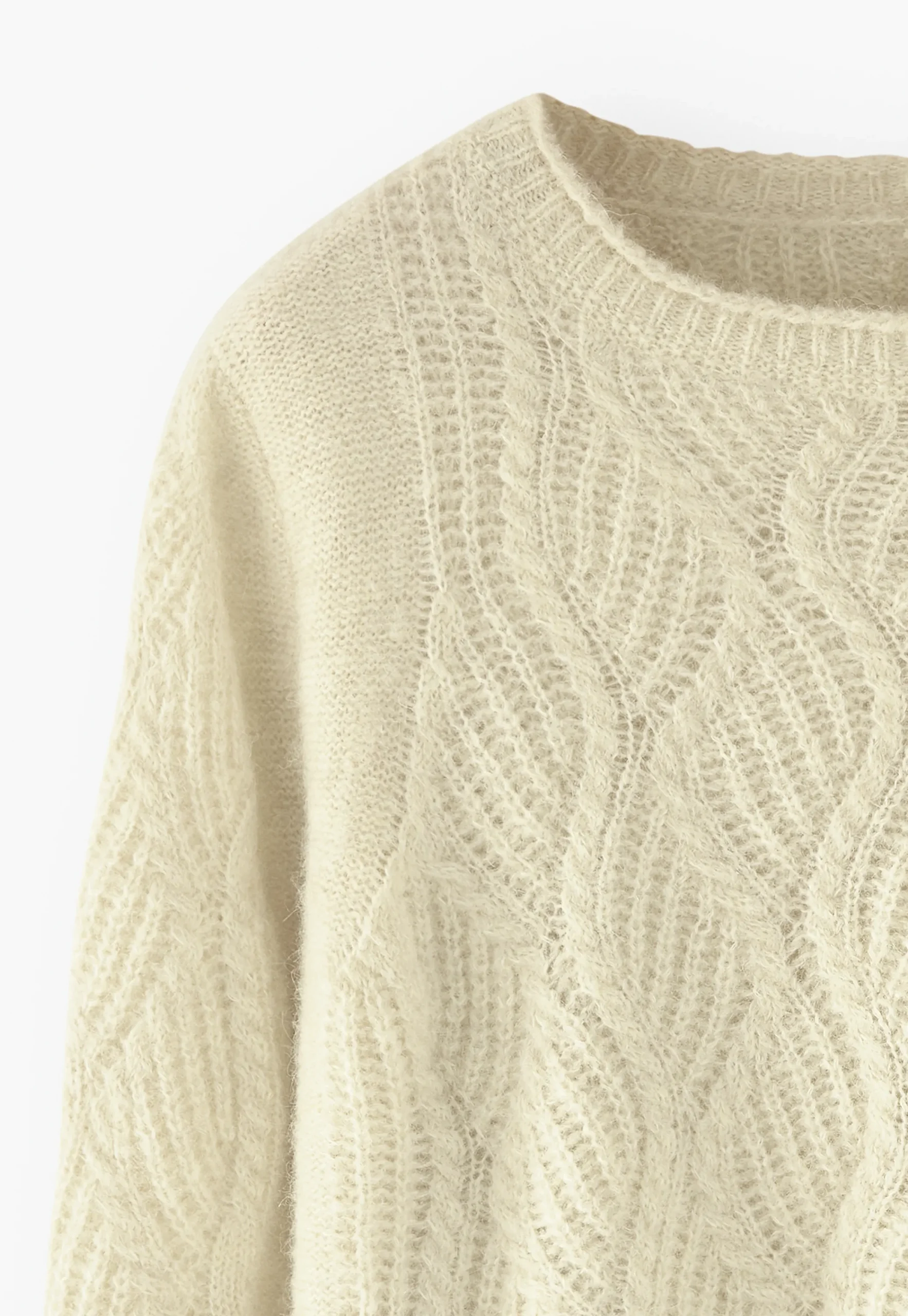 Wave-Stitch Sweater*Wrap London Cheap