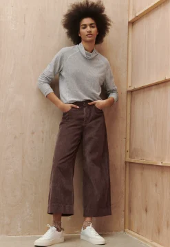 Wide-Leg Cord Trousers*Wrap London Best Sale