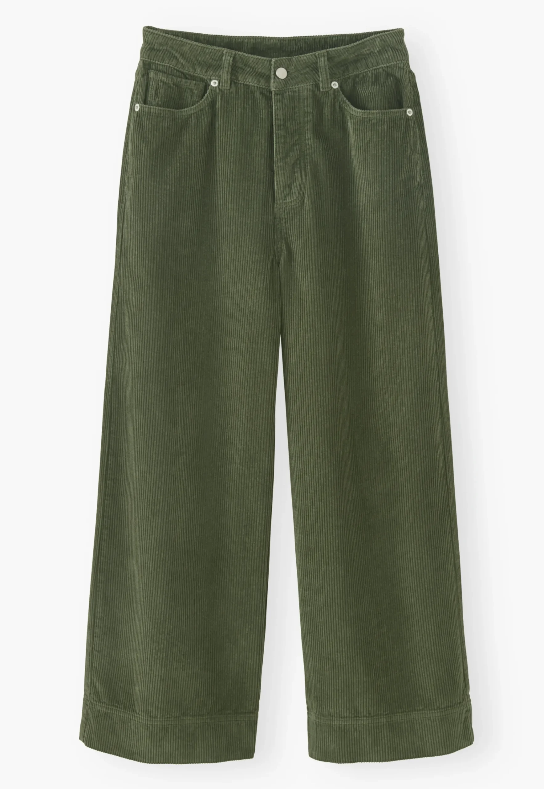 Wide-Leg Cord Trousers*Wrap London Online
