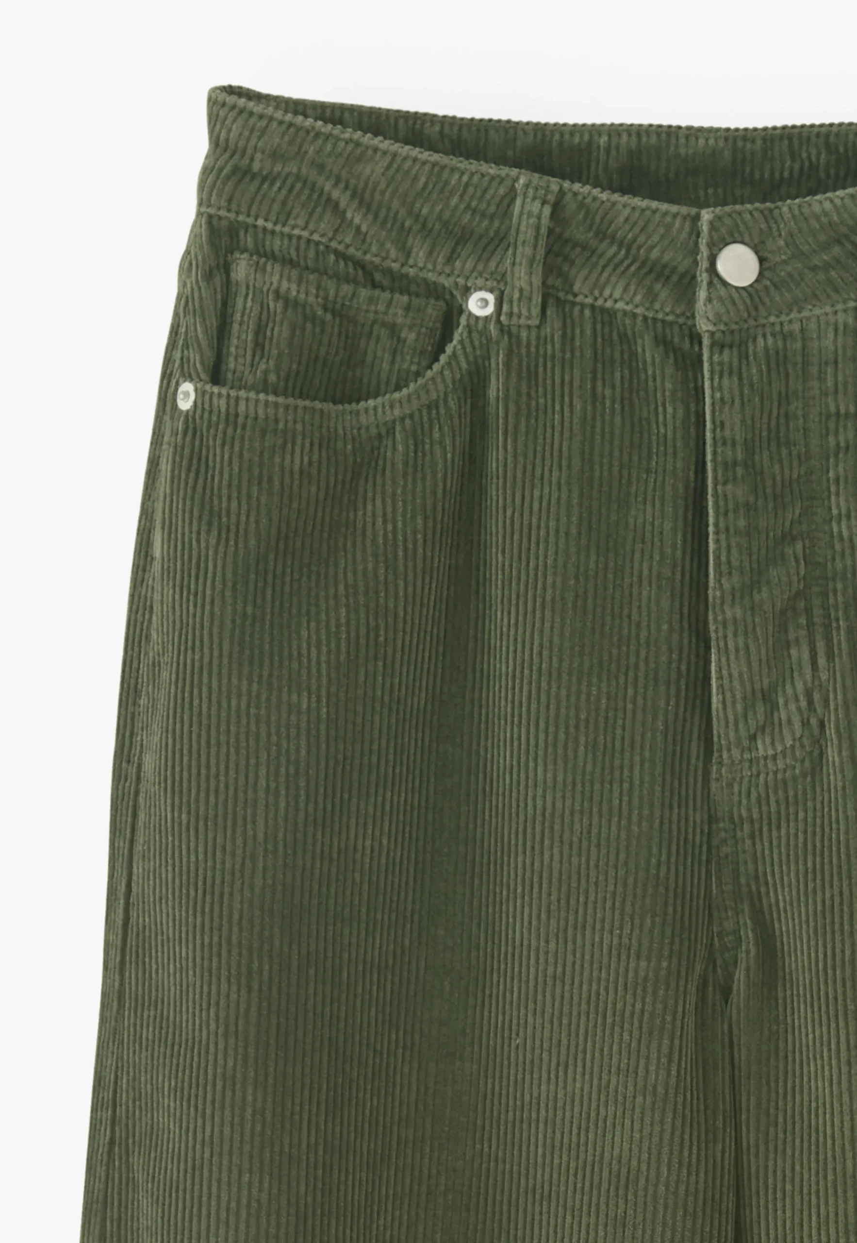 Wide-Leg Cord Trousers*Wrap London Online