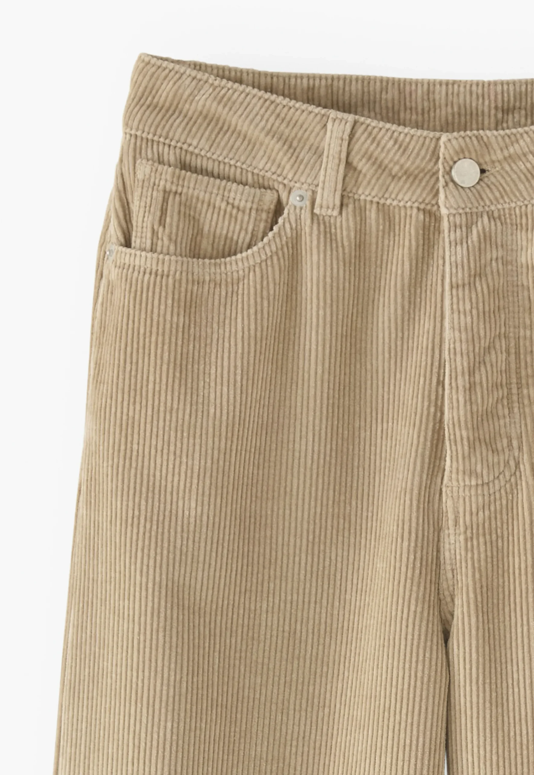 Wide-Leg Cord Trousers*Wrap London Discount