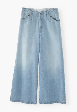 Wide-Leg Cropped Jeans*Wrap London Best