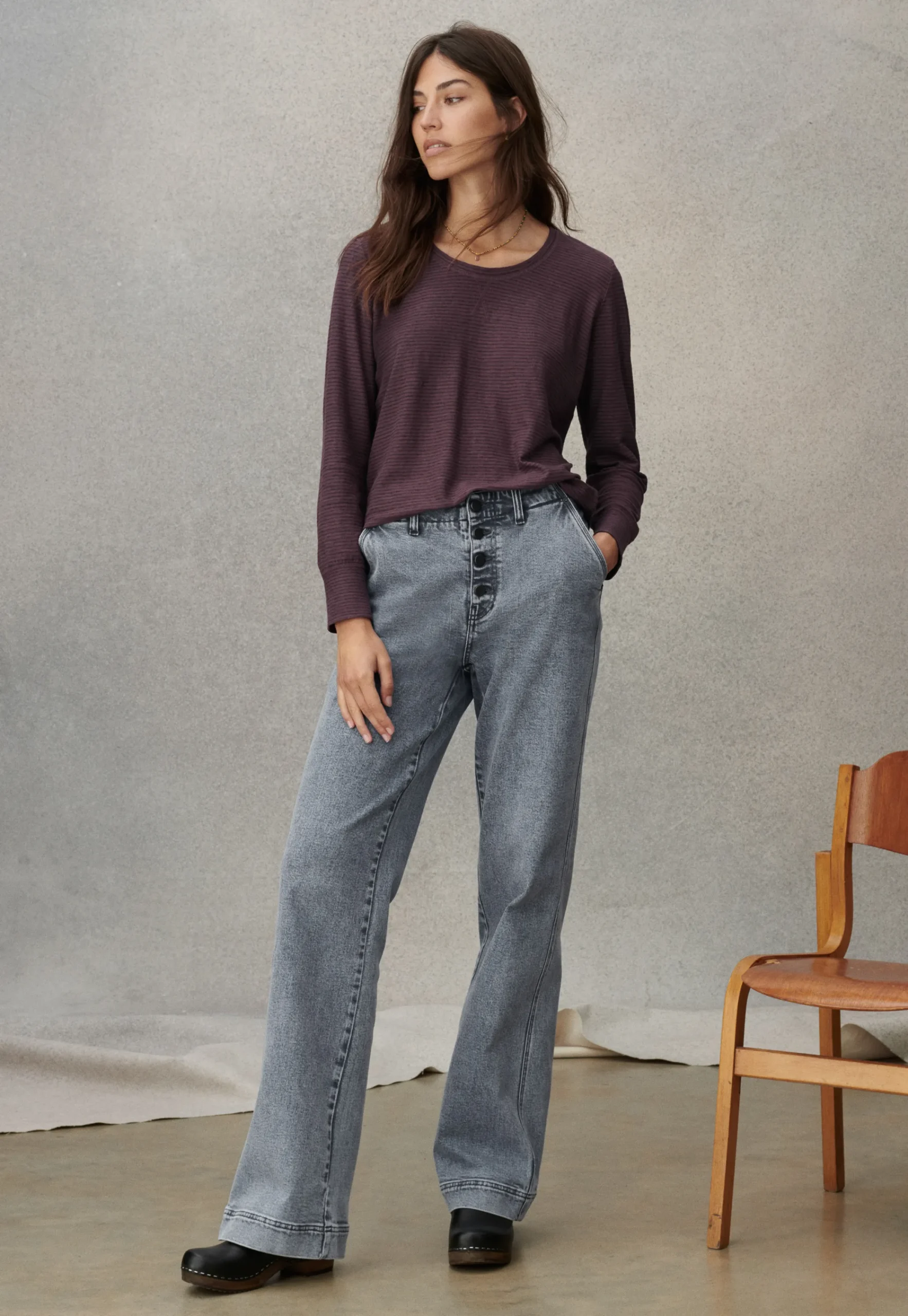 Wide-Leg Jeans*Wrap London Shop