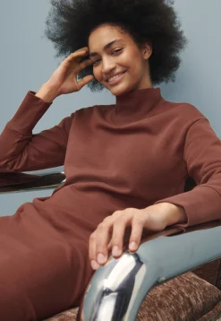 Zip-Neck Dress*Wrap London Cheap