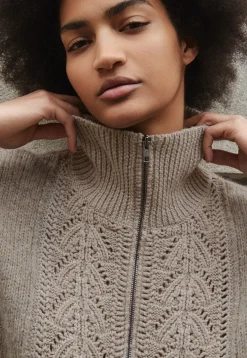 Zip-Neck Sweater*Wrap London Clearance