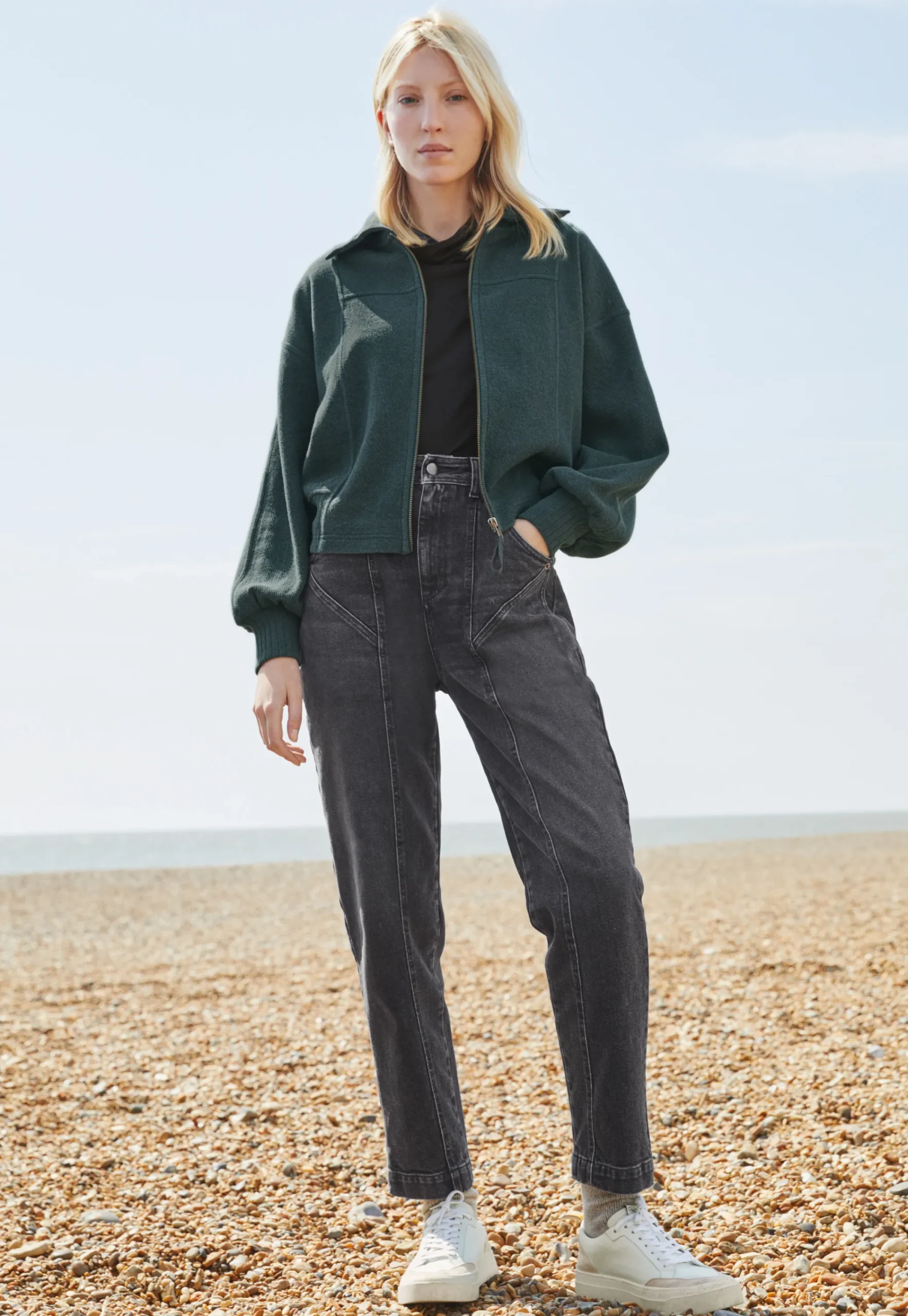 Zip-Up Jacket*Wrap London Sale