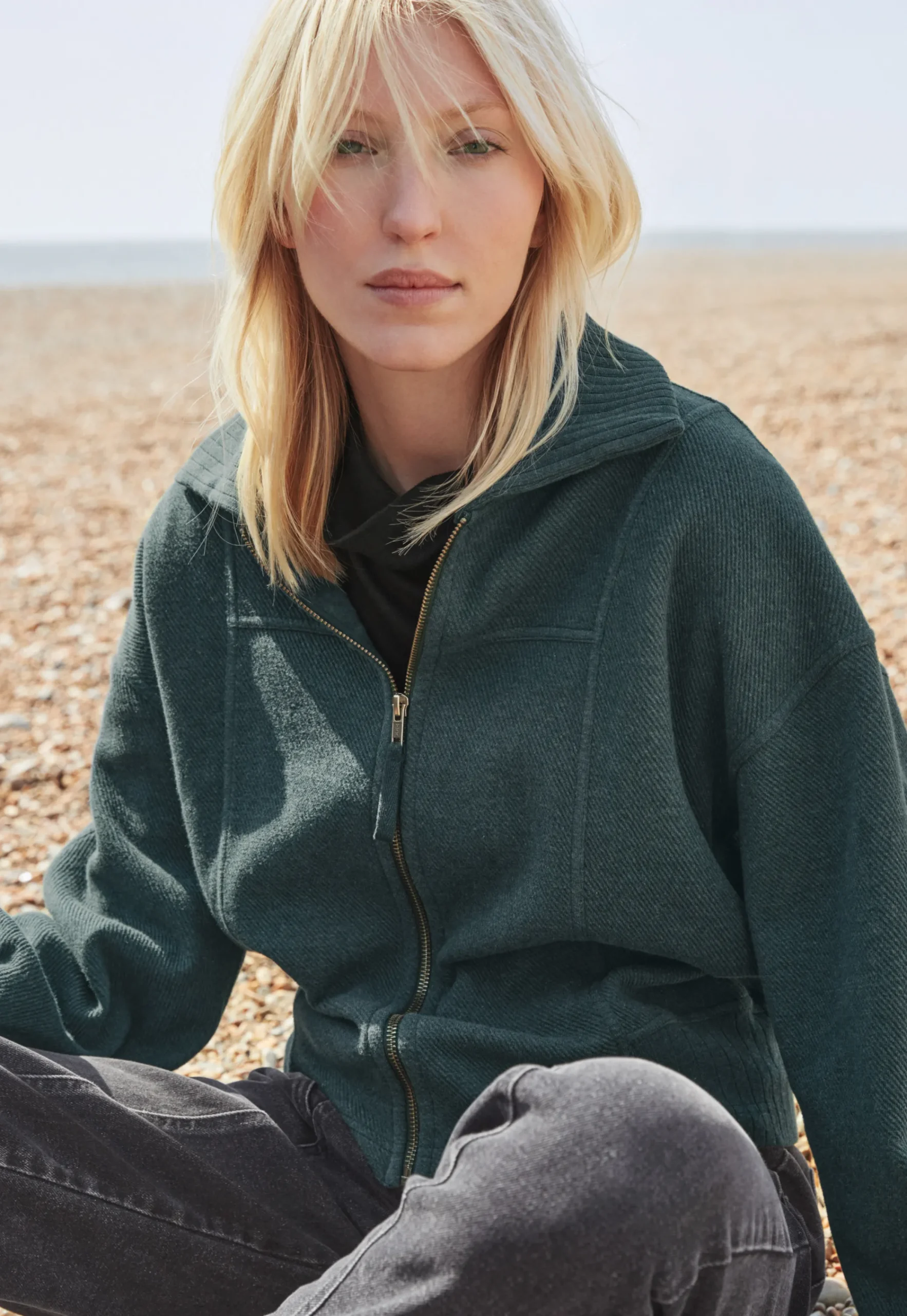 Zip-Up Jacket*Wrap London Sale